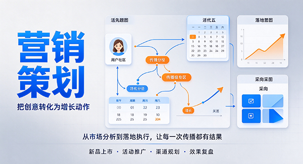 浈江区营销策划